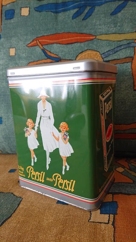 Waschmitteldose von Persil - Werbemotiv aus den 1920er Jahren